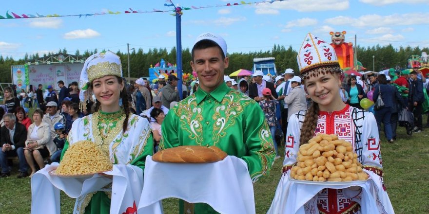 Татарский национальный праздник Сабантуй в Анталье