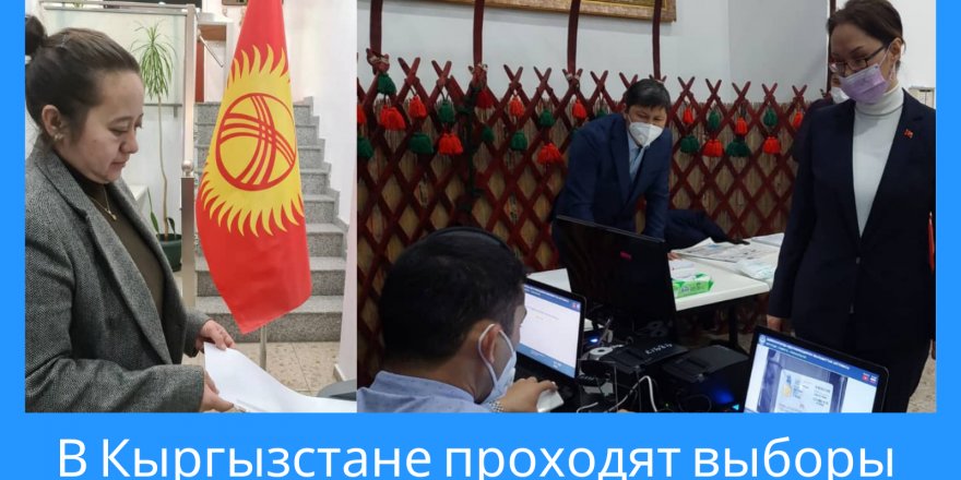 Граждане Кыргызстана в Турции голосуют за выборы