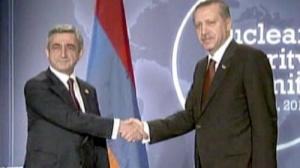 Эрдоган и Саргсян пожали руки