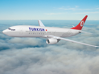 Число пассажиров Турецких авиалиний постоянно растёт
