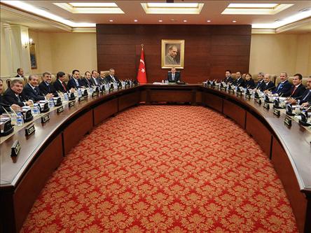 Заседание кабинета министров Турции