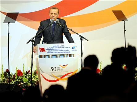 Эрдоган выступил в Берлине