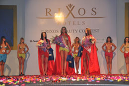 Конкурс красоты в отеле Rixos