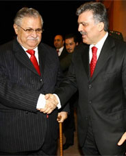 Талабани встретил Президент Гюля