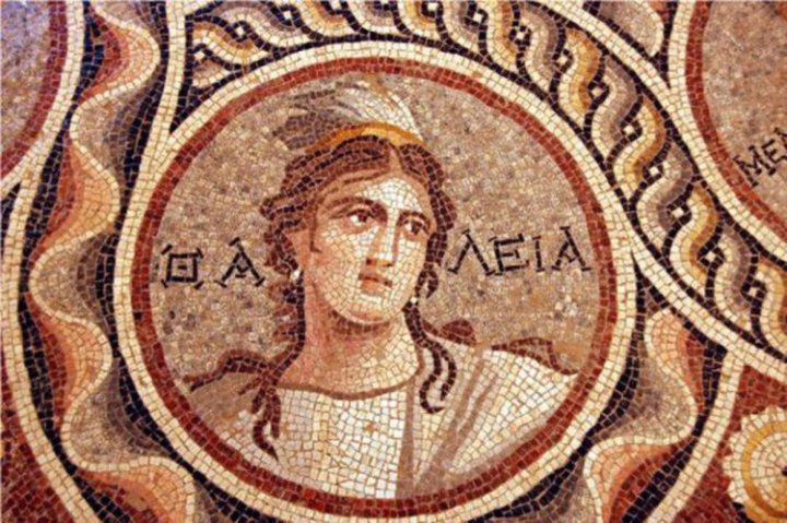 Найдены древнегреческие мозаики
