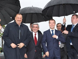 Президенты Азербайджана и Армении в Сочи