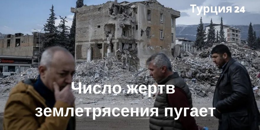 Число жертв землетрясения пугает