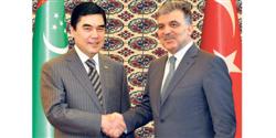 Президенты Турции  и Туркменистана обсудили совместные проекты