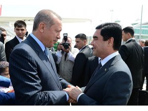 Эрдоган в Туркменистане  