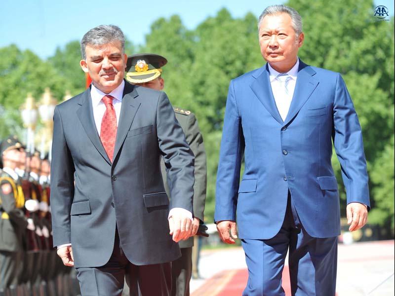 Президент Турции Гюль в Кыргызстане