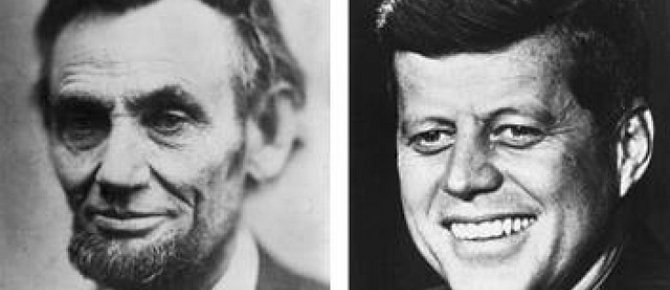 Кеннеди и Линкольн - разница ровно 100 лет