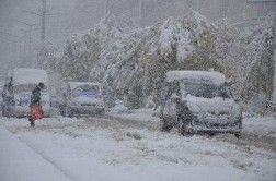 Снежные бури в Турции