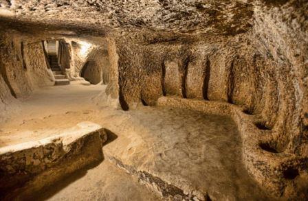 Один из древнейших подземных городов обнаружен в Турции