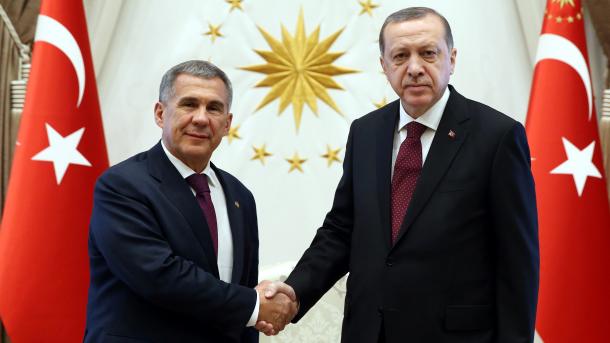 Президент Татарстана пригласил Президента Турции в гости