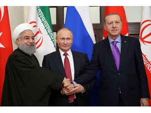 Историческая встреча лидеров России, Турции и Ирана  в Сочи