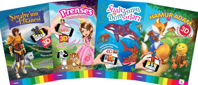 3D-раскраска – лучший подарок современному ребенку