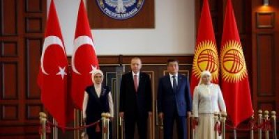 Эрдоган в Бишкеке