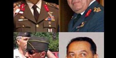 Бывшие турецкие генералы под стражей