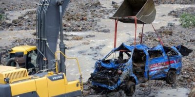 Мощное наводнение в Турции