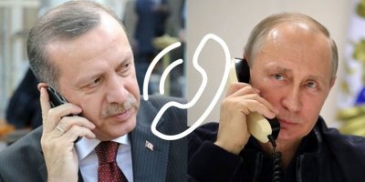 Эрдоган и Путин обсудили ситуацию на Украине