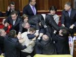 Драка в Украинском парламенте