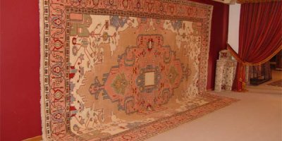 Затейливый узор турецкого ковра