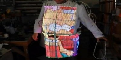 Пальто-телевизор